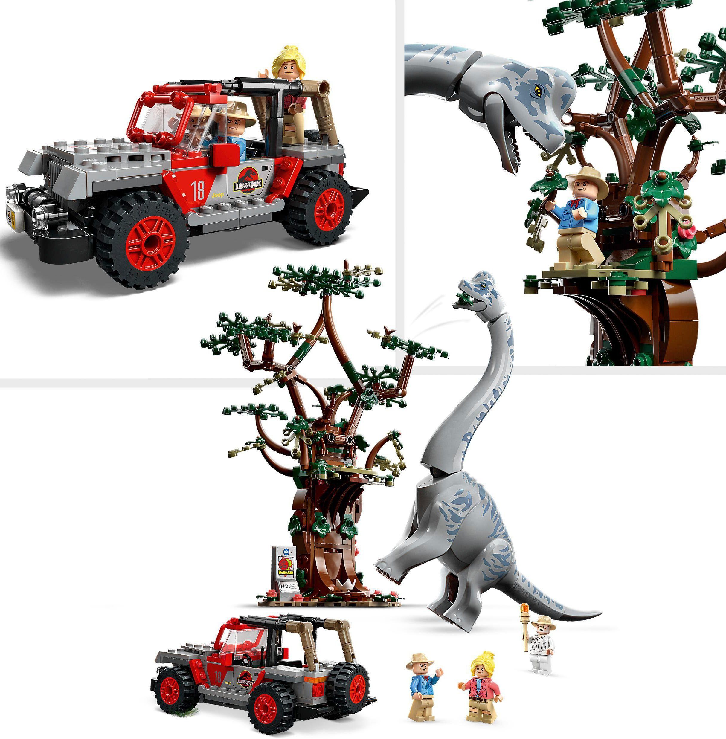 LEGO® Konstruktionsspielsteine Entdeckung des Brachiosaurus (76960), LEGO® Jurassic Park, (512 St), Made in Europe