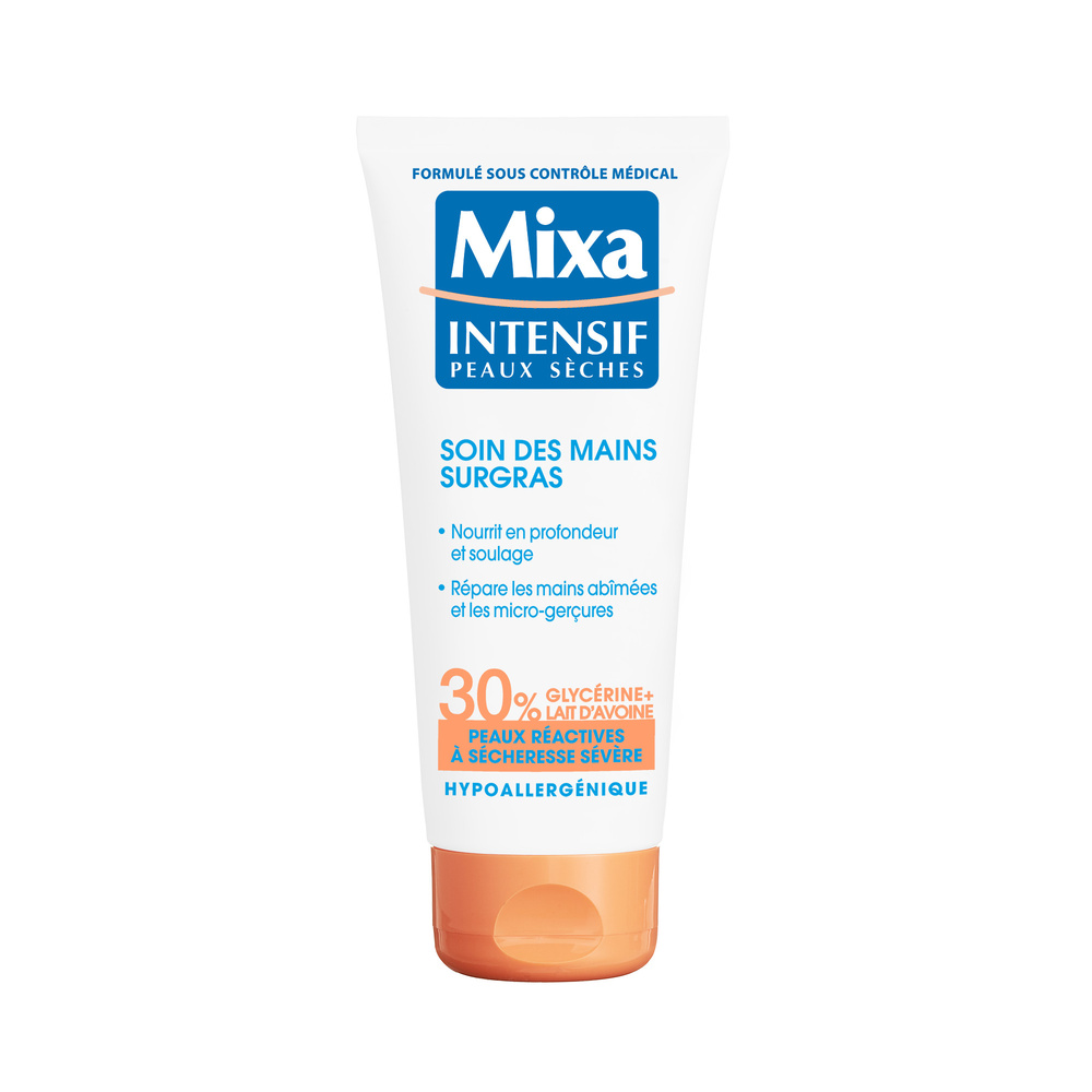mixa Intensif Peaux Sèches Soin Des Mains Surgras