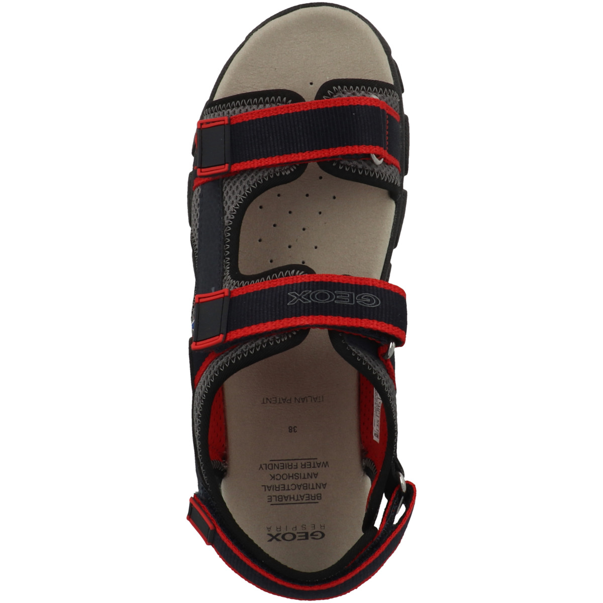 Geox J S.Strada A Sandale blau