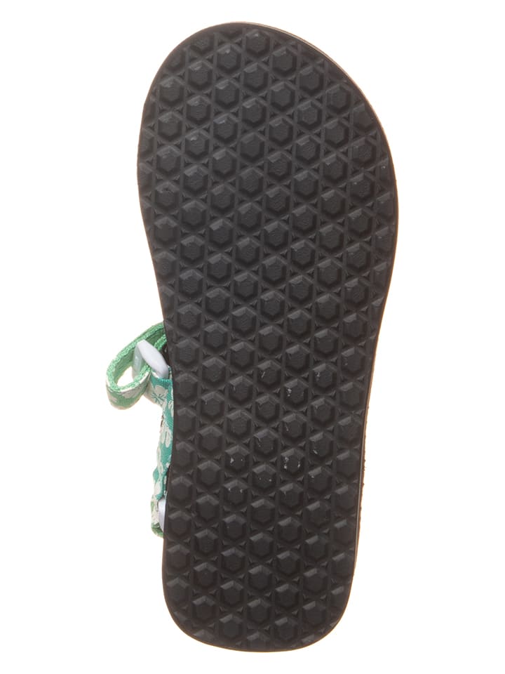 Vans Sandalen in Grün/ Weiß günstig kaufen