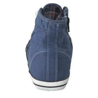 Mustang Sneaker High in blau