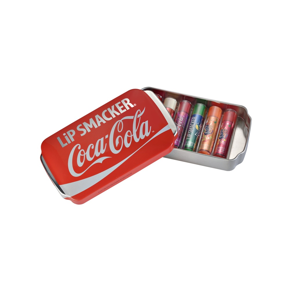 lip smacker Cannette Coca Cola 6 pcs assorties Baume à lèvres