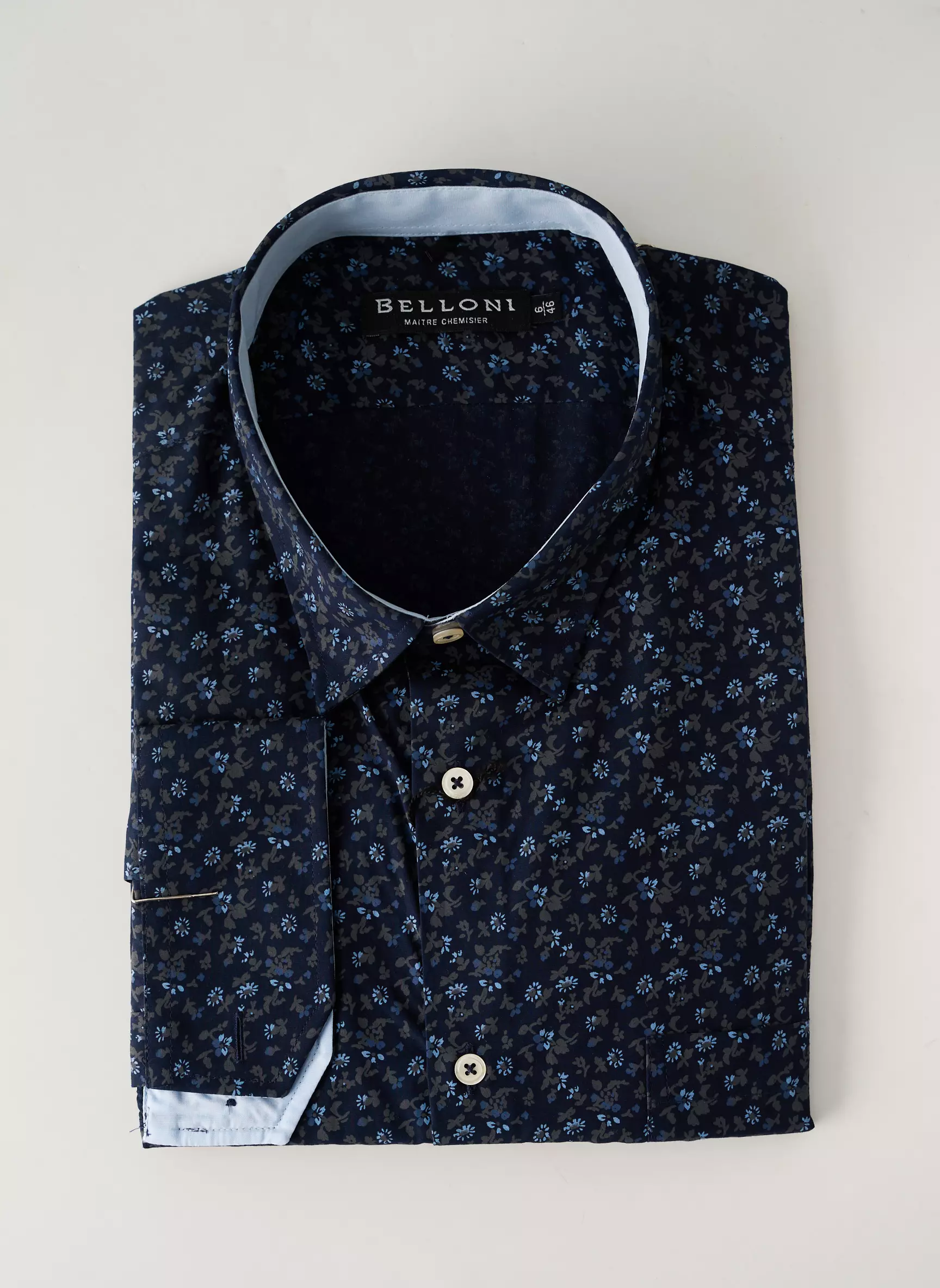 Belloni Manches Longues Homme couleur bleu