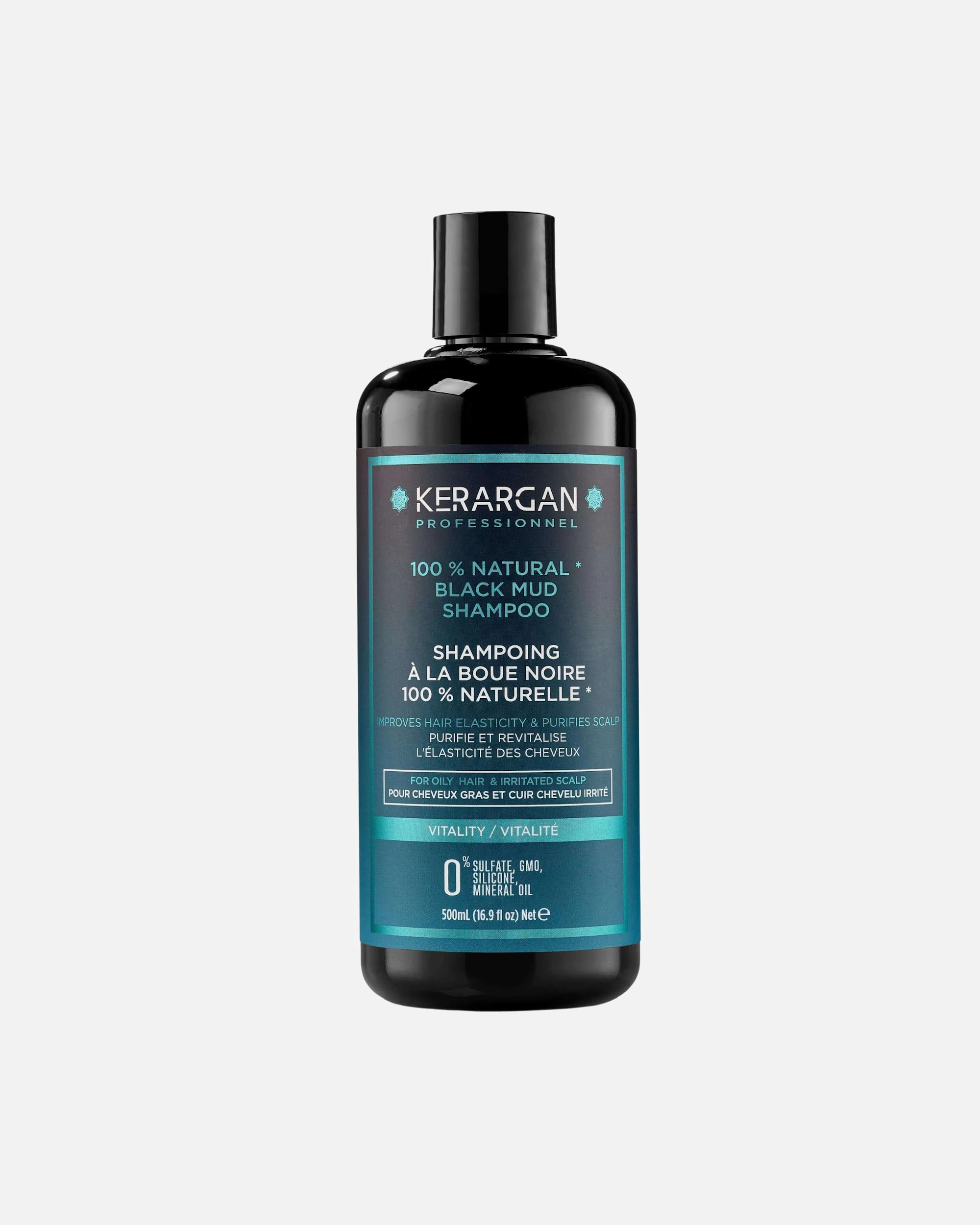 Kerargan Kerargan - Revitalizačný šampón s čiernym bahnom z Mŕtveho mora - Čistí a revitalizuje