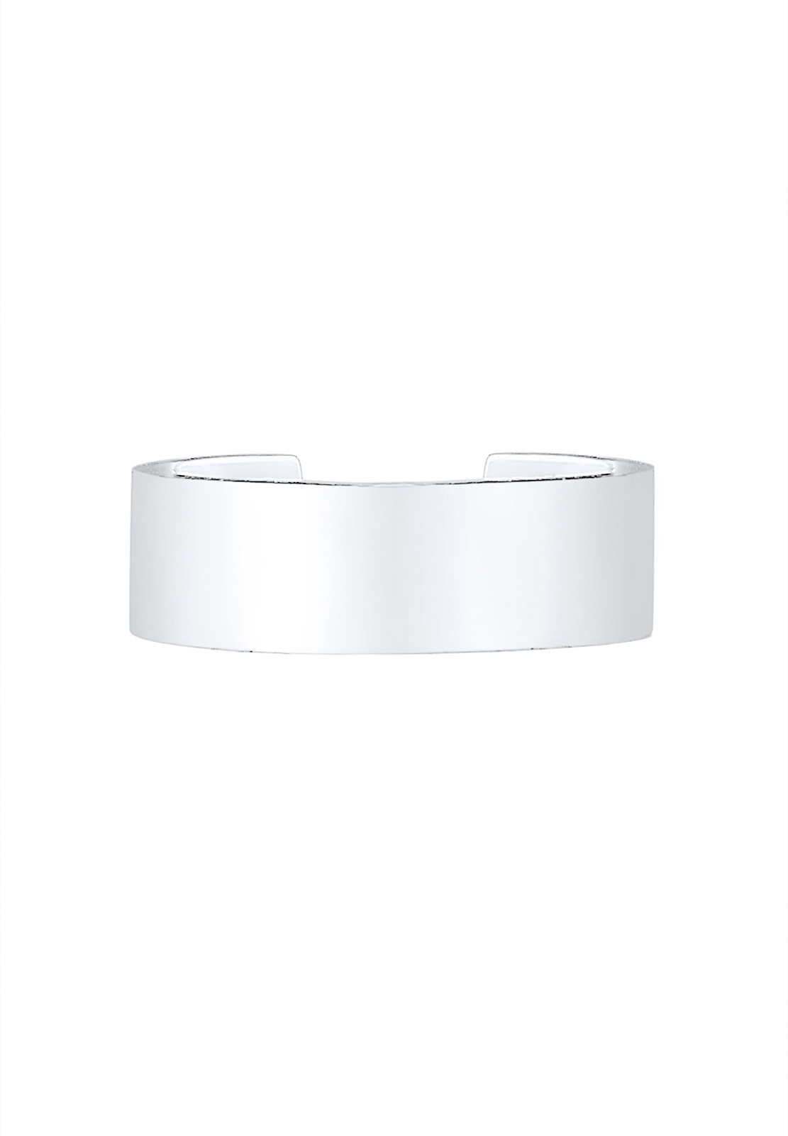 Anillo Elli MIDI Geo Minimal para mujer, plata chapada en oro (925/1000)