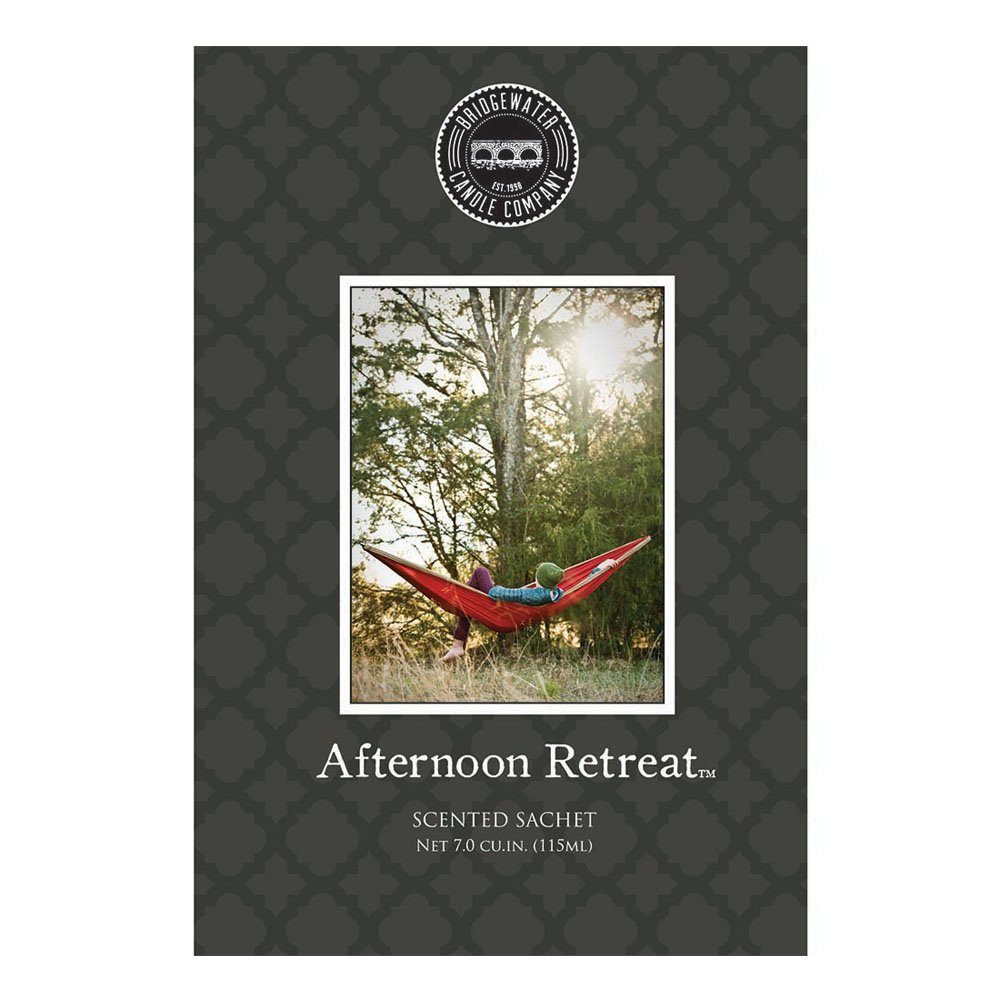 Bridgewater Candle Company Duftbeutel BRIDGEWATER Duftsachet AFTERNOON RETREAT grün braun Papiertüte mit Duft