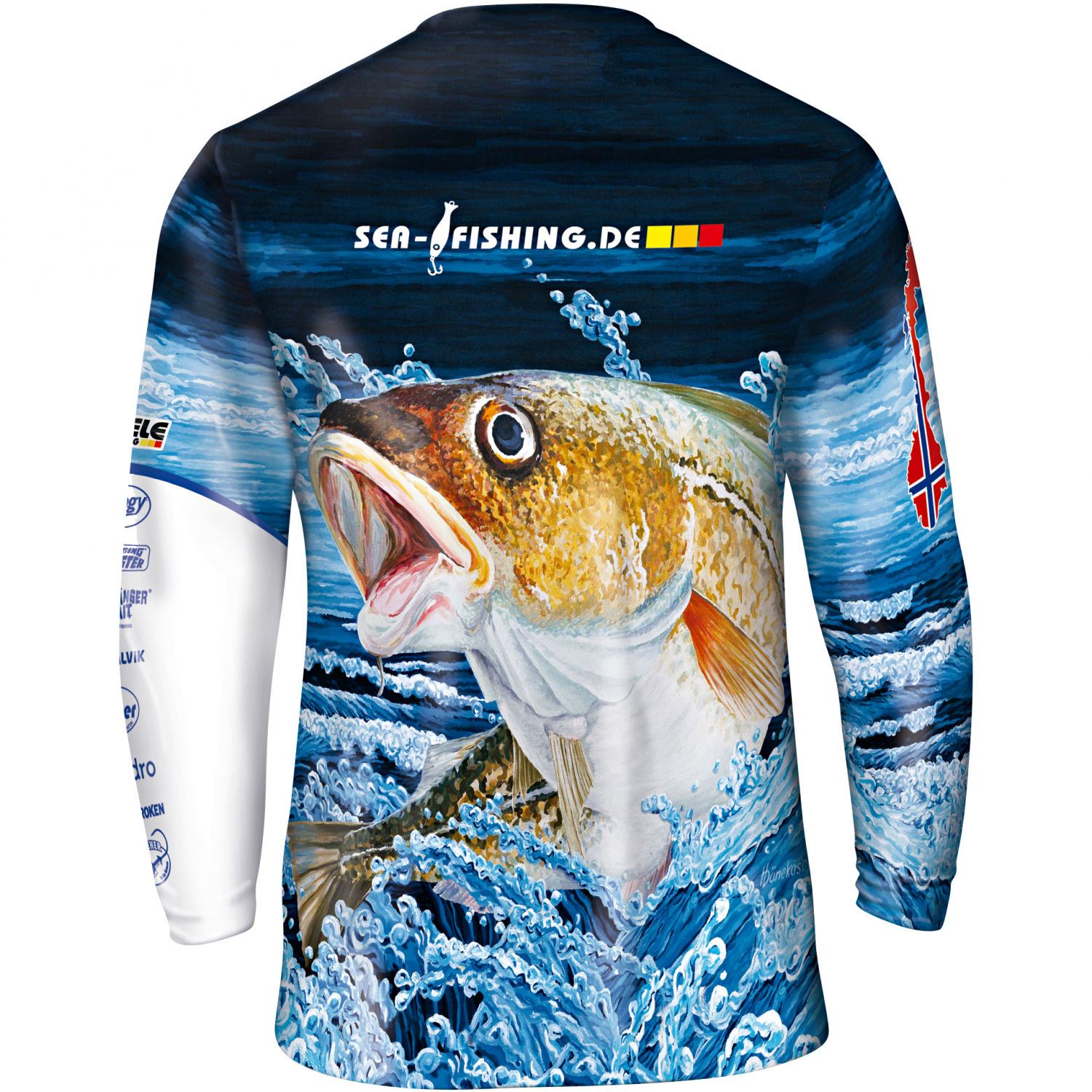 Eisele Unisex UV Angelshirt Longsleeve Dorsch