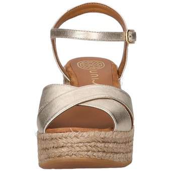 Unisa Plateau Sandale in gold
