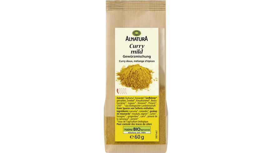 Alnatura Bio Curry mild 60 g