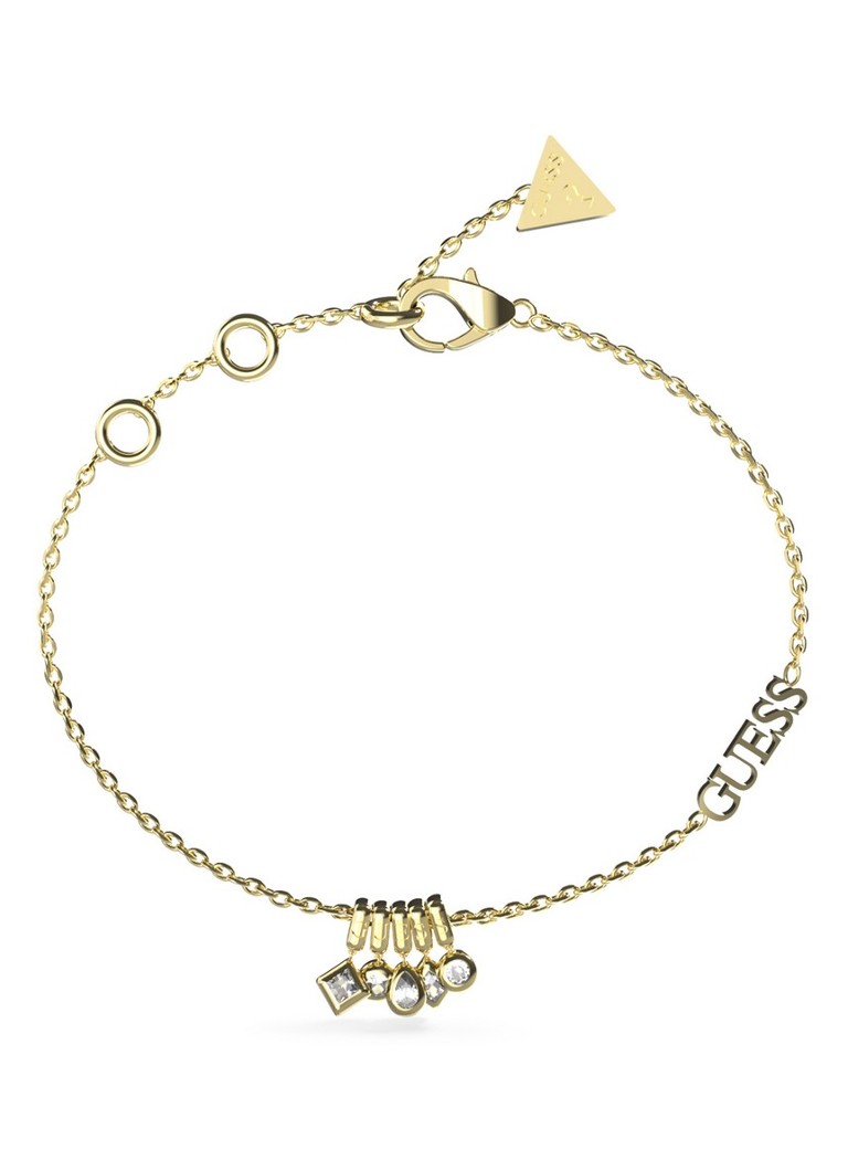 Βραχιόλι GUESS Link με κρύσταλλο JUBB04647JWYGS