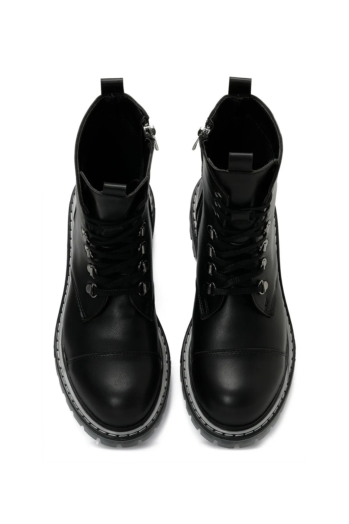 İnci  INCI PARI 3PR Schwarze Damenstiefel