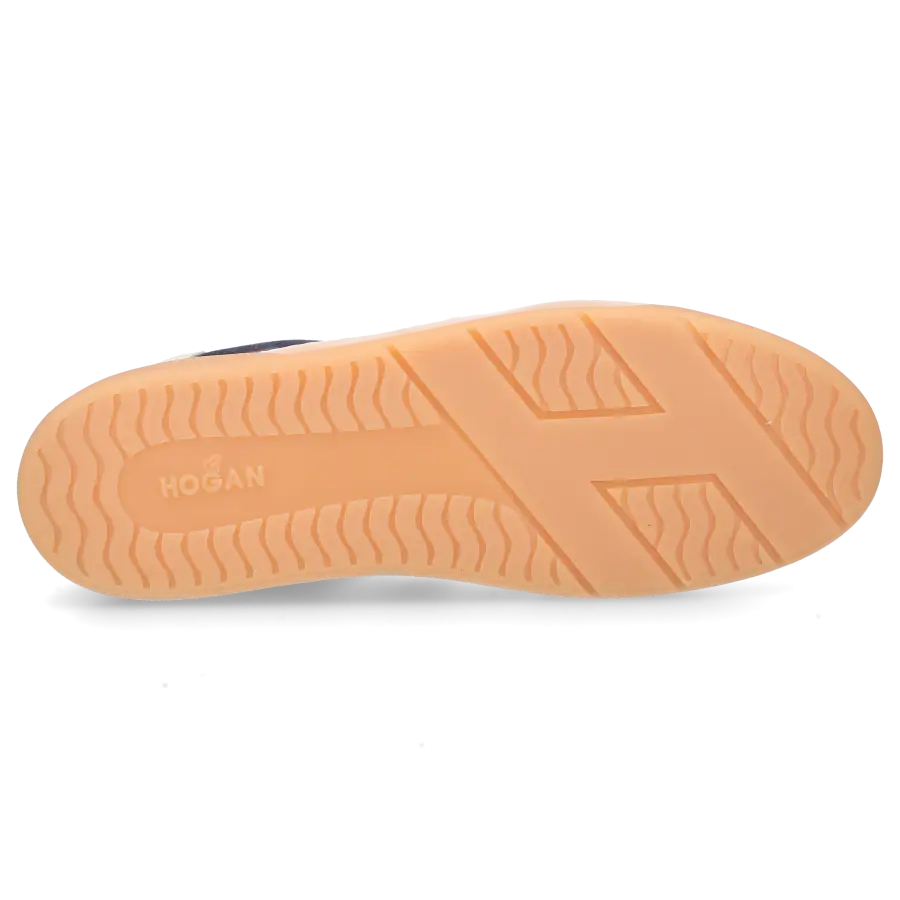 Hogan - Sneaker low H327 Veloursleder - blau
