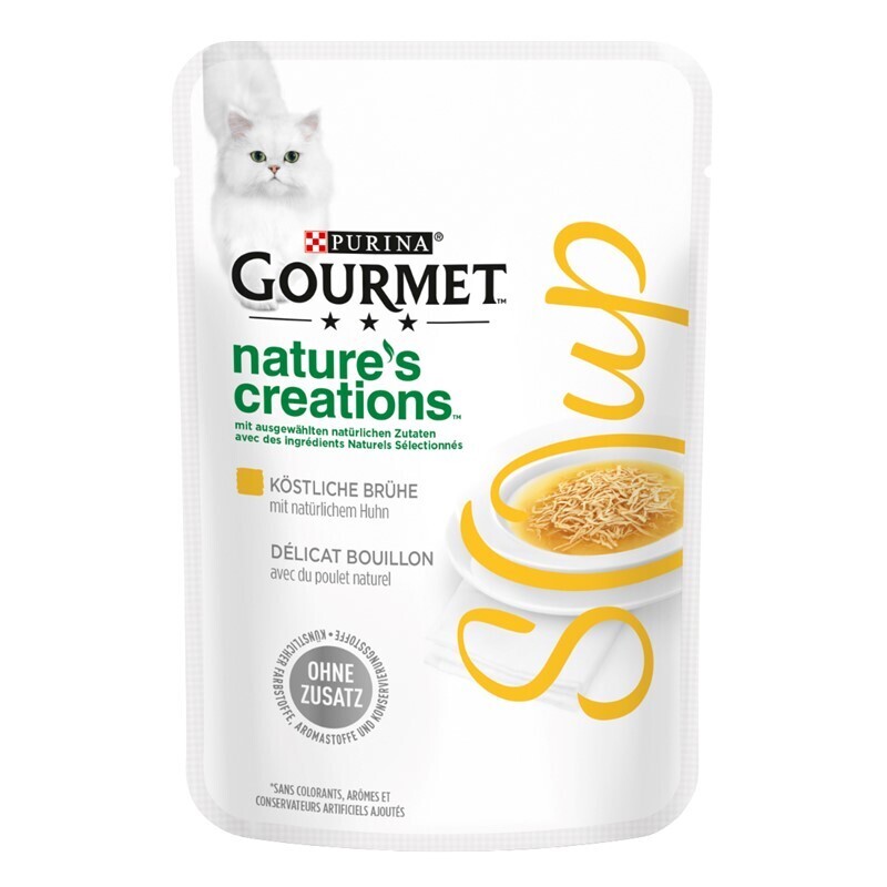 GOURMET Nassfutter GOURMET Crystal Soup 32x40g Huhn