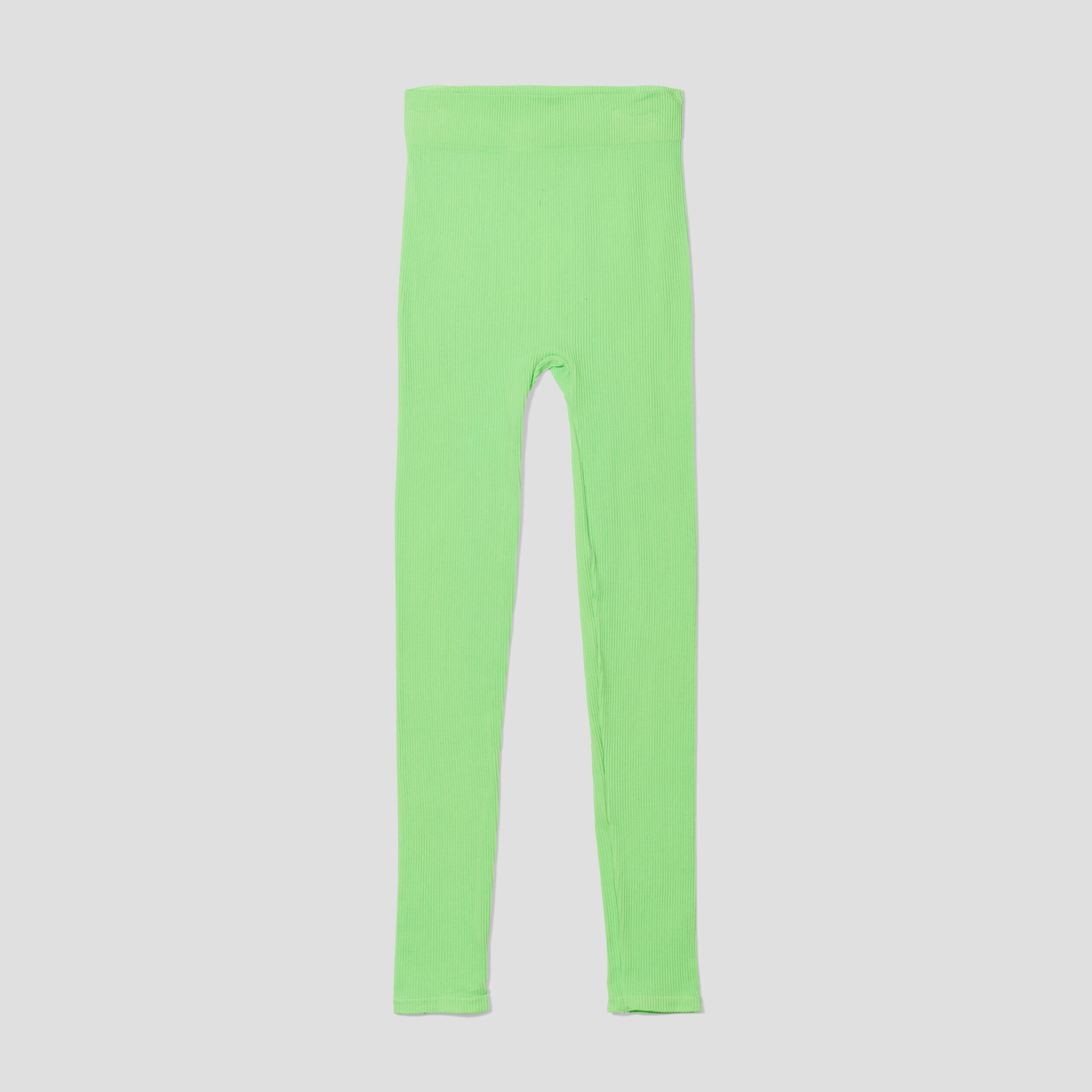 Legging sans couture vert fluo femme | Cache Cache