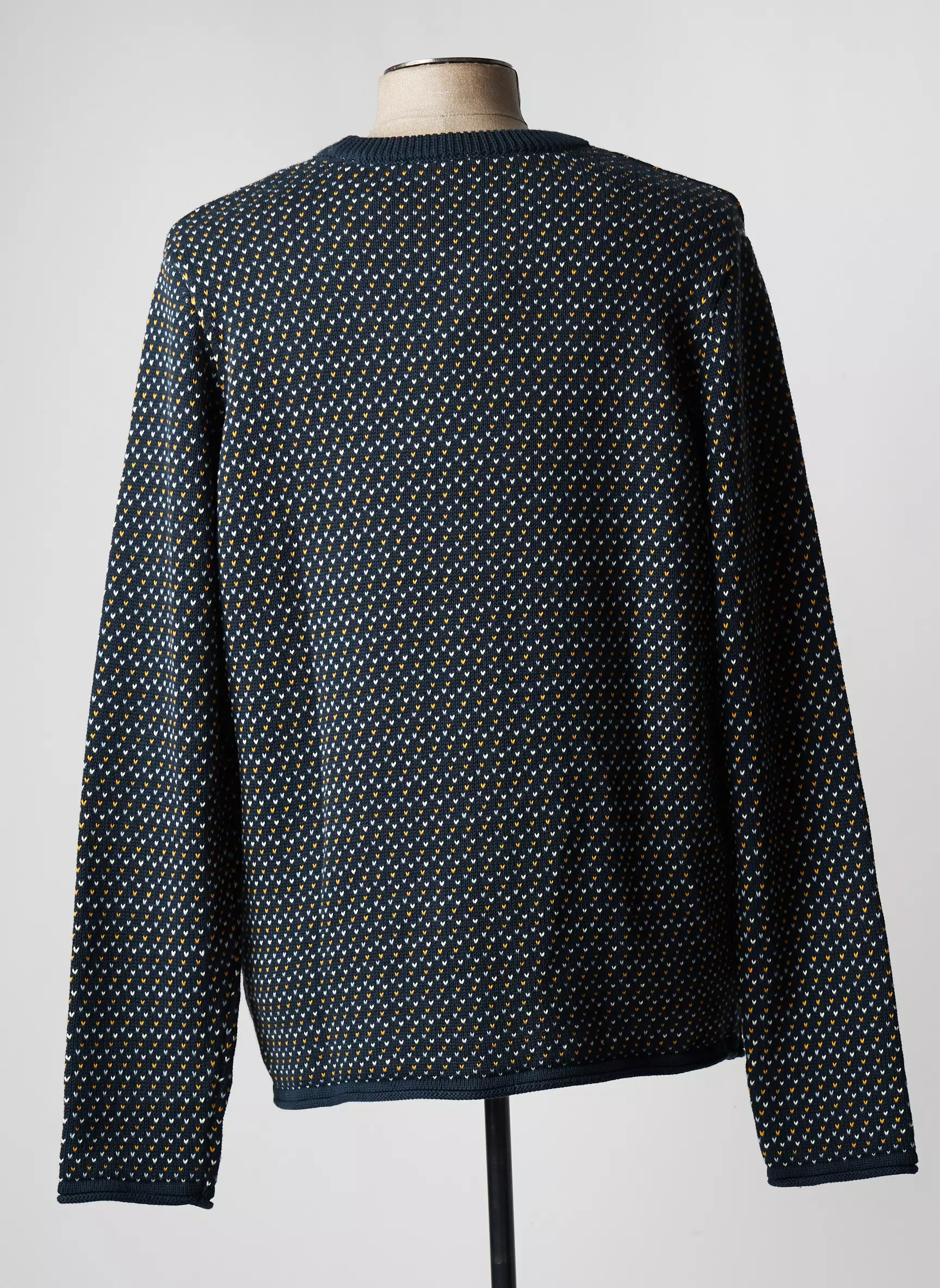 Knowledge Cotton Apparel Pulls Homme couleur bleu