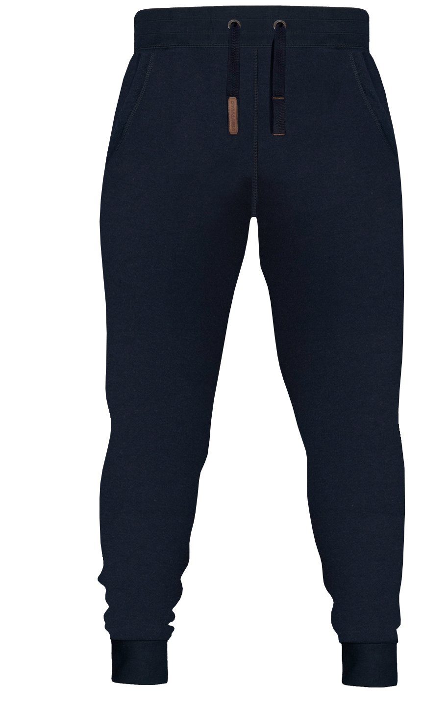 GYMAMBA Jogginganzug Herren leather dunkelblau (2-tlg), mit Kapuze