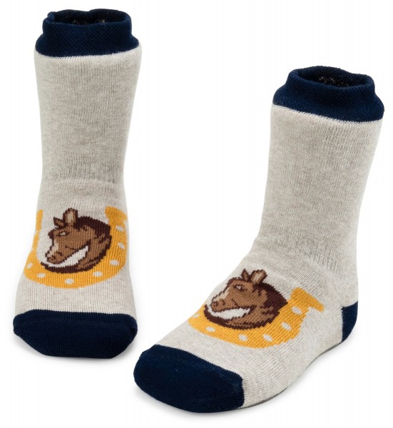 Ewers ~ Stoppersocke SoftStep ~ Hufeisen beige