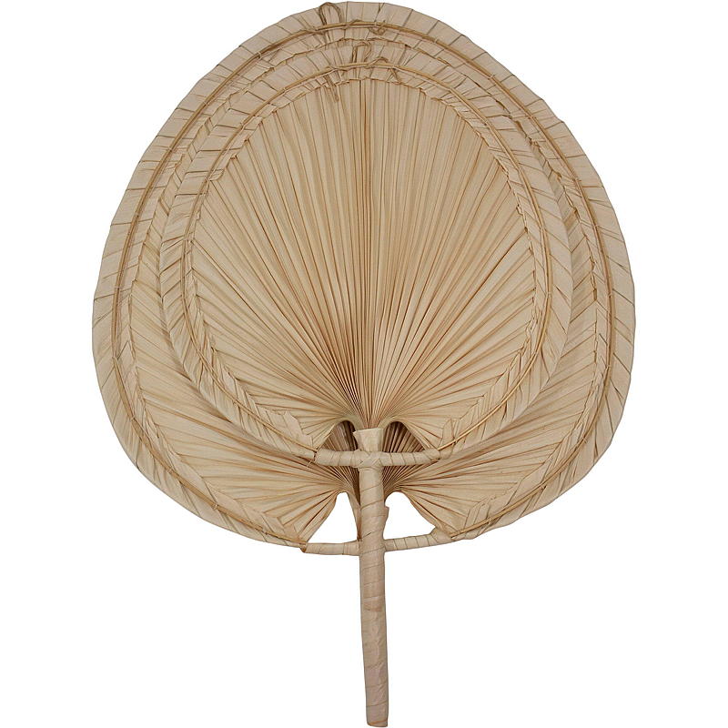 Home Veggdekor s/2 30/40 cm palmeblad