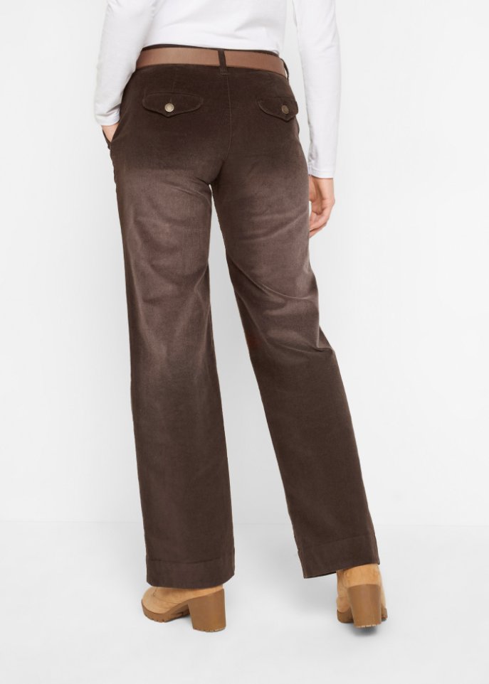 Stretch-Cordhose, Wide