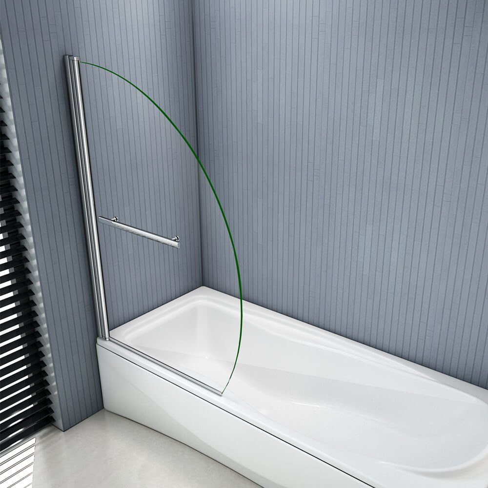 duschspa Badewannenaufsatz 8mm Badewannenaufsatz einzigartige Duschwand auf der Badewanne, Einscheibensicherheitsglas, Sicherheitsglas, (Set), Glas