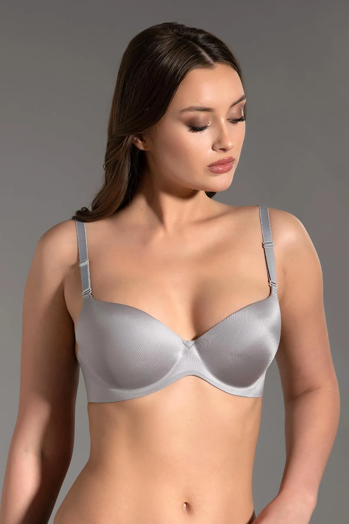 C&City  Half Support Laser Soft Cup BH C16040 Grau