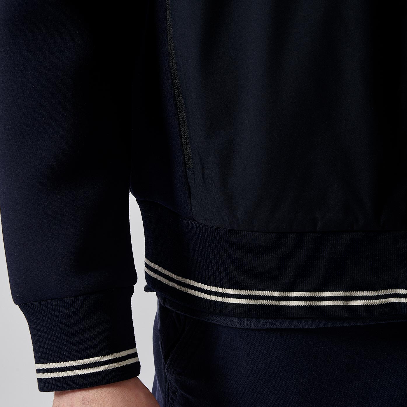 MATEI  Sweat zippé bleu homme