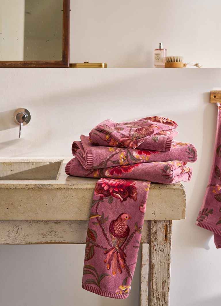 Prosop de baie Pip Studio, culoare mov, 55 x 100 cm