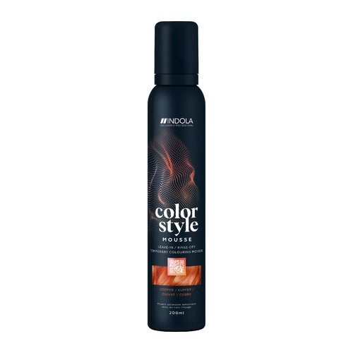 Mousse Indola Color Style 200 ml Argento