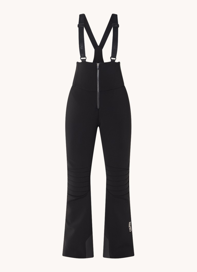 Pantaloni de schi softshell Colmar cu bretele și evazate pe picioare