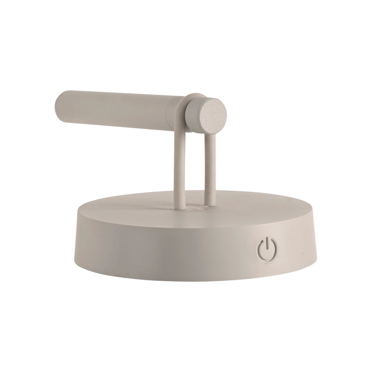 JUST LIGHT Akku Wandleuchte ARMA, 1x LED-Board/1,50Watt/2700Kelvin, IP44, Greige