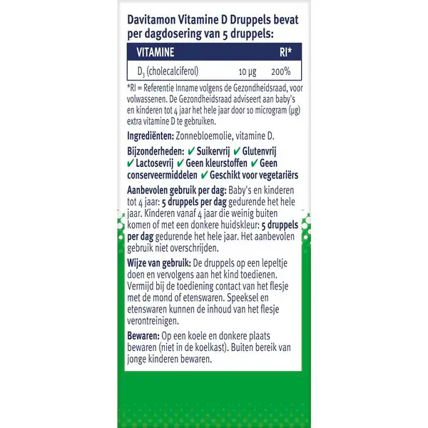 Davitamon Vitamin D Druppels 25ml