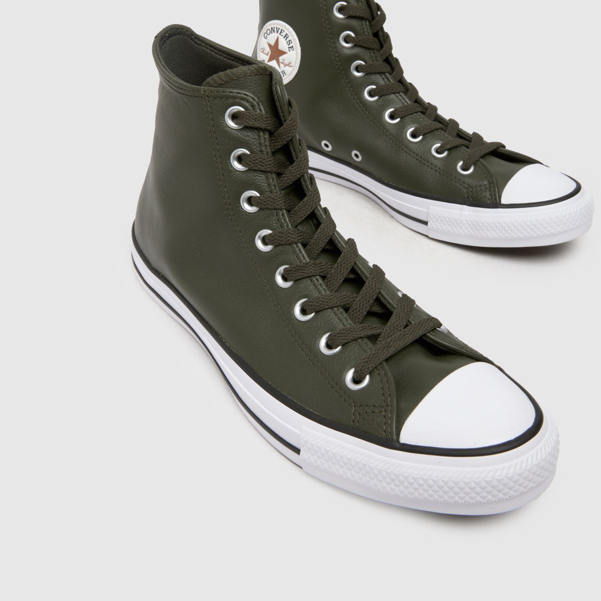 Converse All Star Hi sötétzöld tornacipő