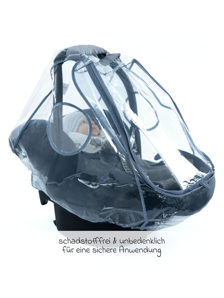 Zamboo Universal Regenschutz für Babyschale mit in grau günstig kaufen onesize