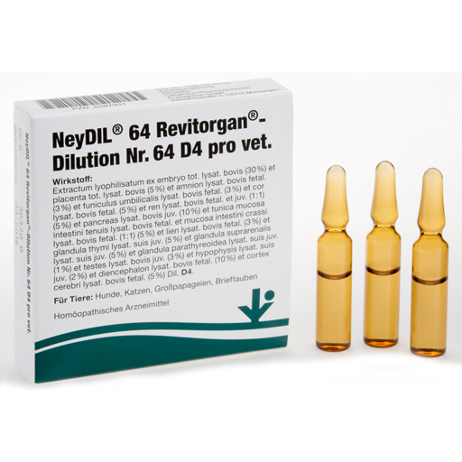 NEYDIL Nr.64 Revitorgan Dil.D 4 pro Ampullen vet.  5X2 ml  Ampullen