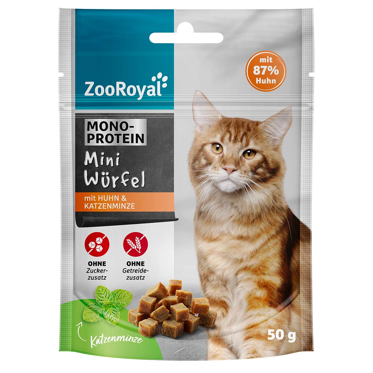 ZooRoyal Mini Würfel mit Huhn & Katzenminze kaufen