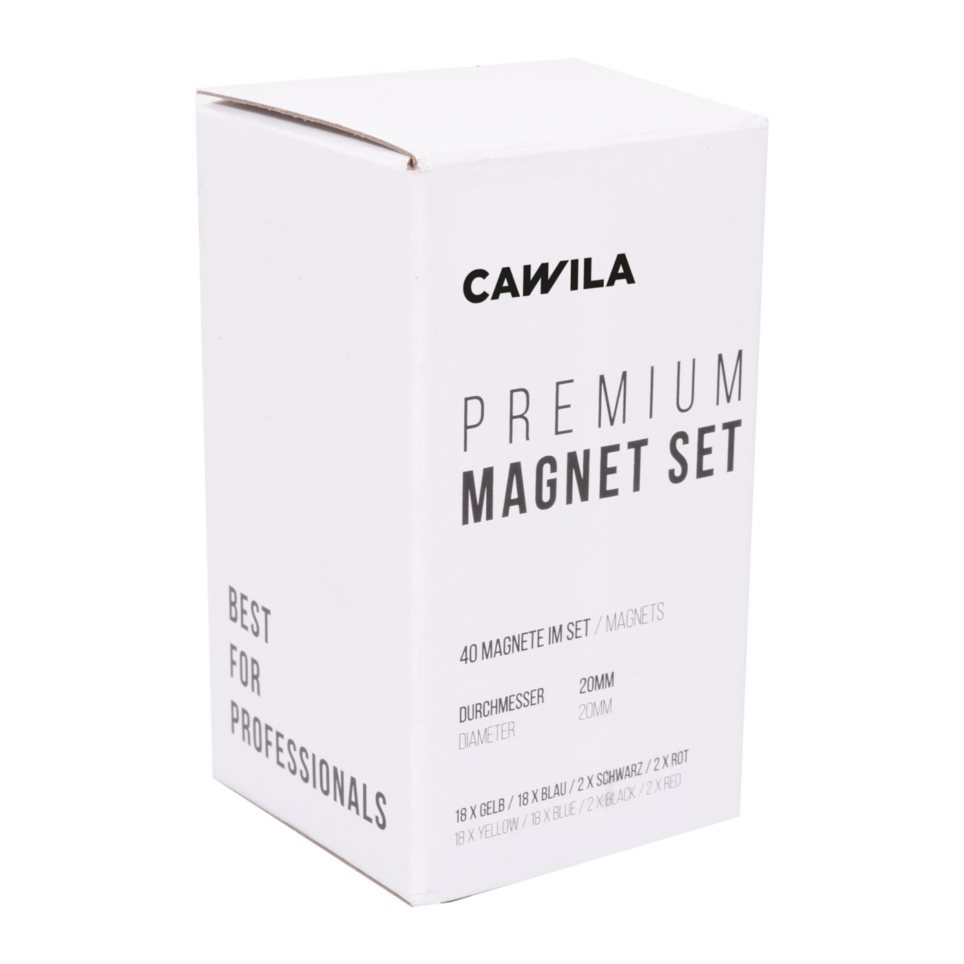 BFP Premium Magnet Set 20mm Gelb Blau