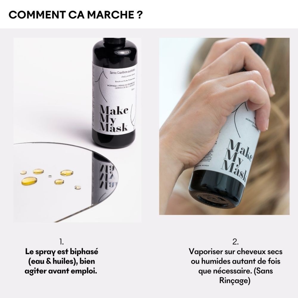 MakeMyMask дневни лак за косу