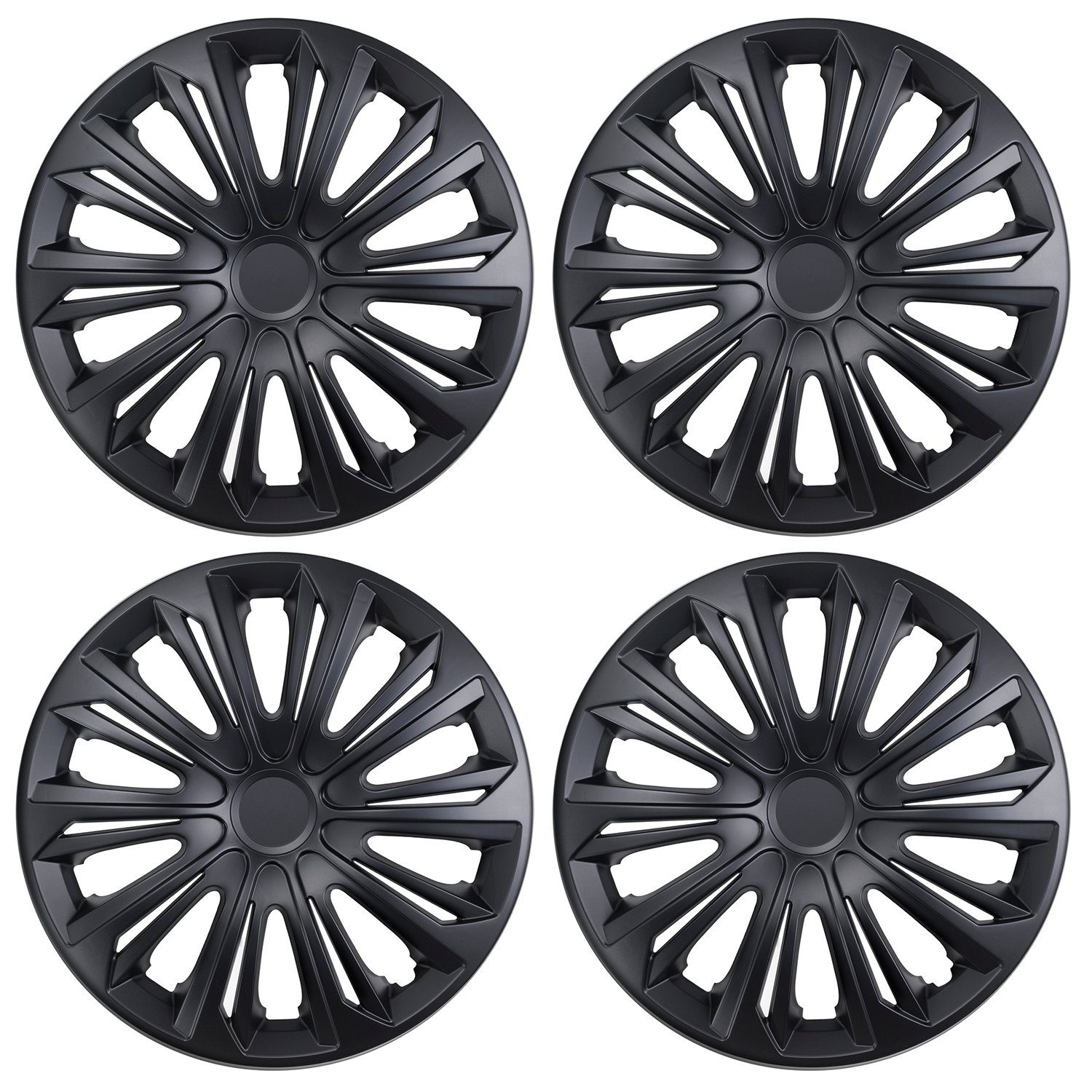 NRM Radkappen STRONG, 14 in Zoll, Radkappen Radzierblenden 4er Set