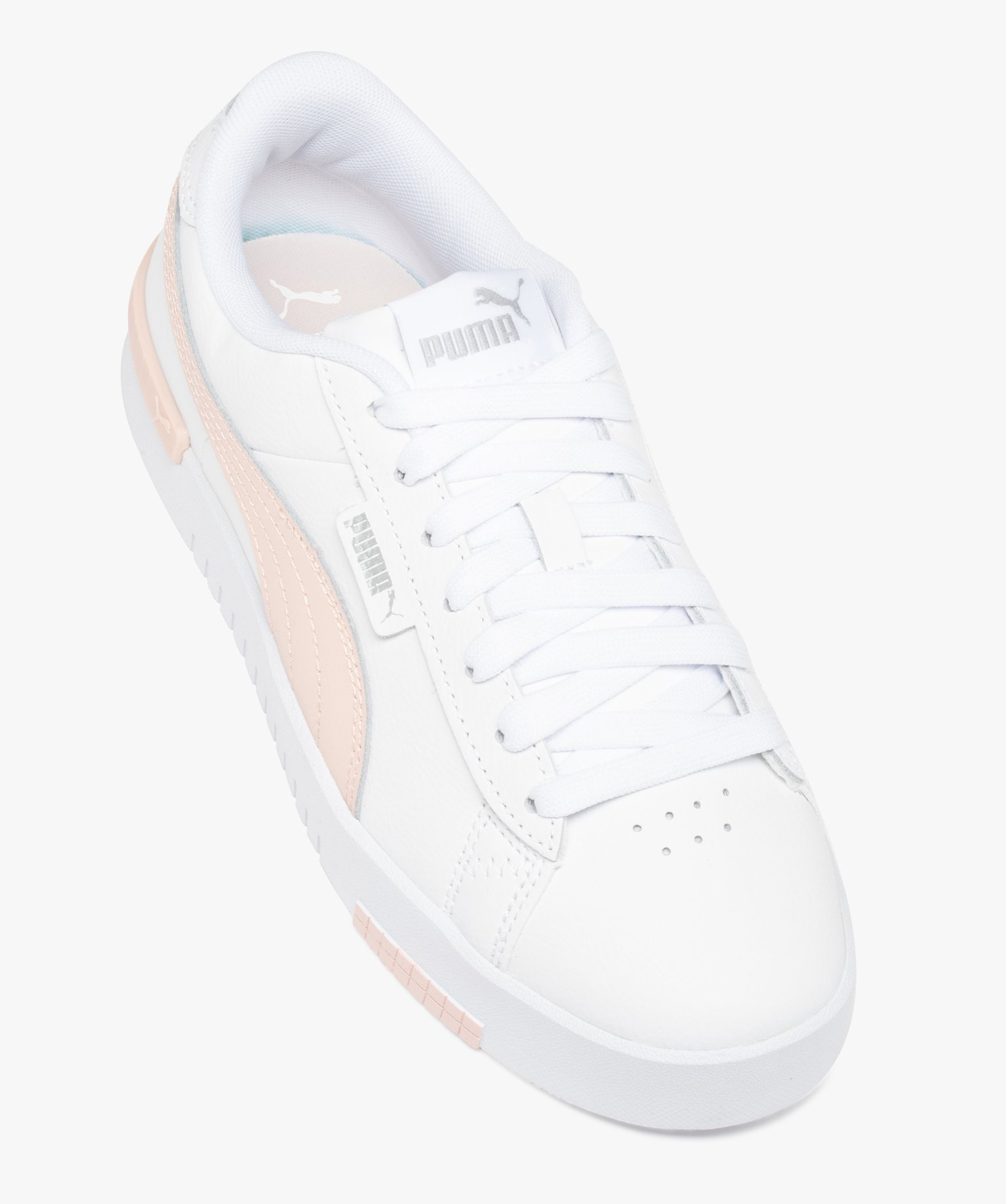 Baskets femme style tennis à lacets - Puma Jada Renew blanc | GEMO
