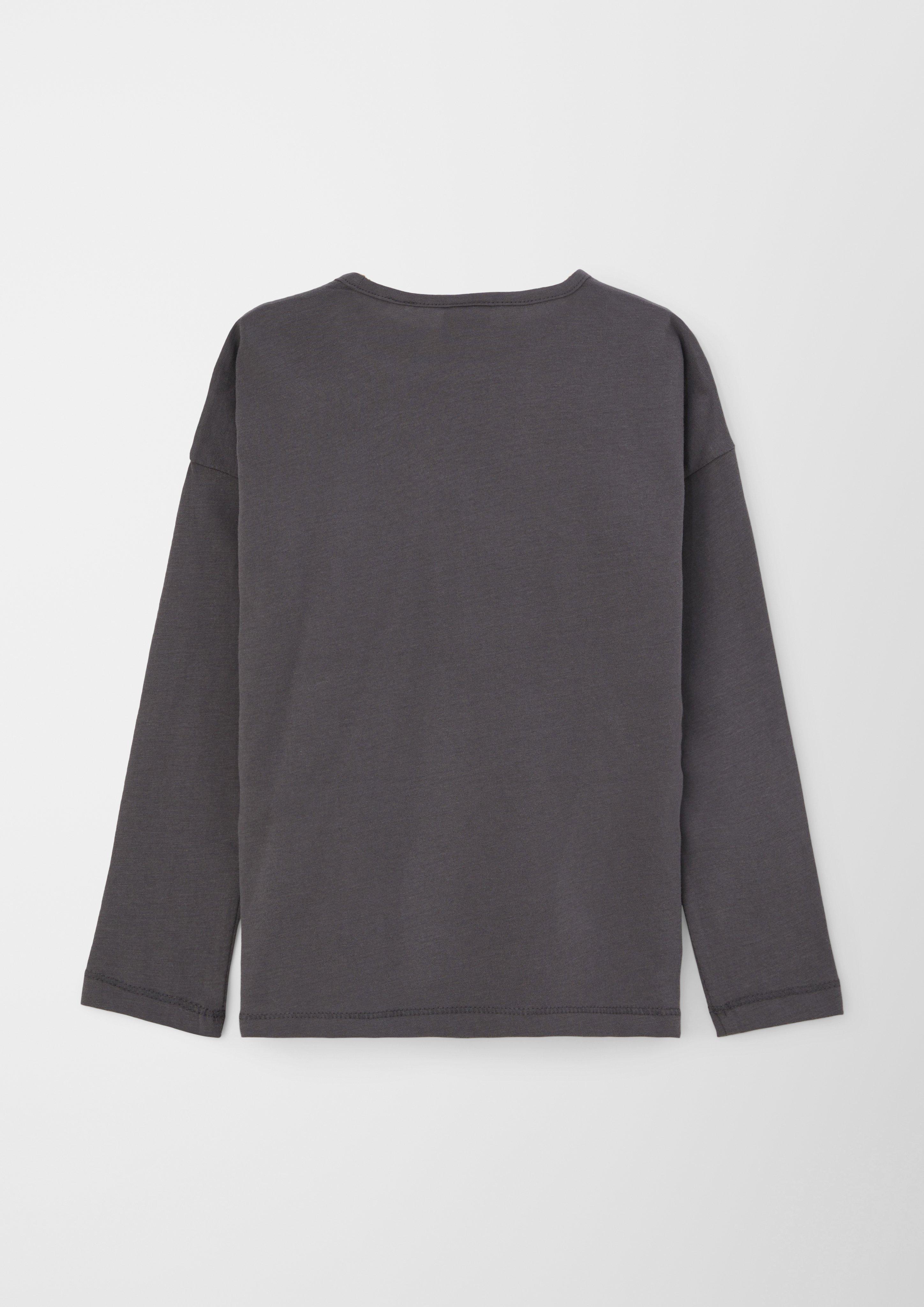 Longsleeve mit Frontprint  2122643-9670
