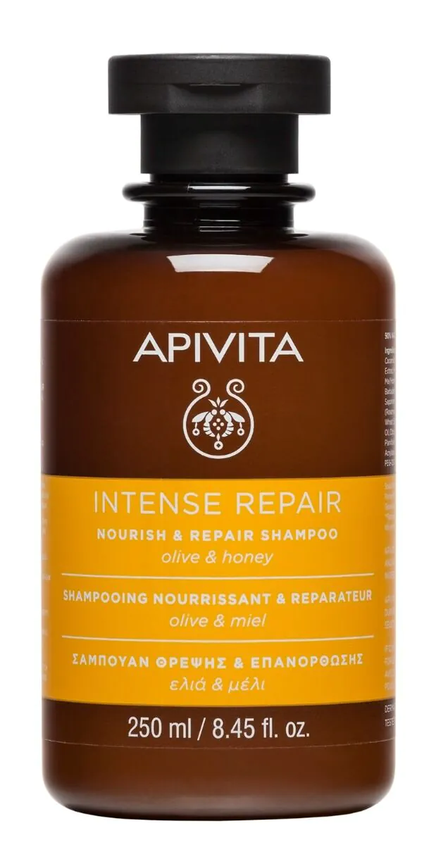 Apivita Intense Repair Θρεπτικό και Αναζωογονητικό Σαμπουάν Μαλλιών