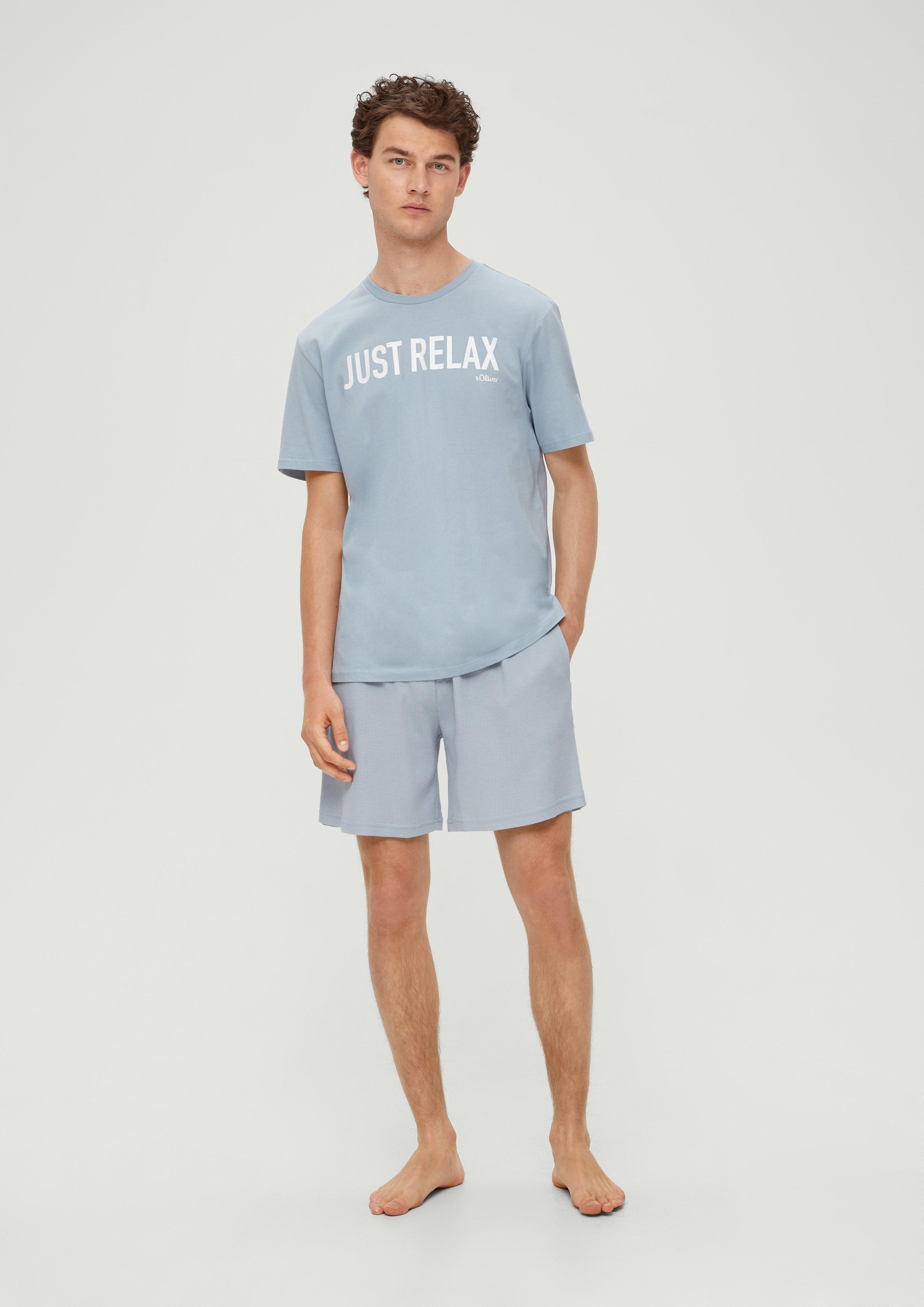 Pyjama-Hose mit Waffelstruktur  6008416-5344
