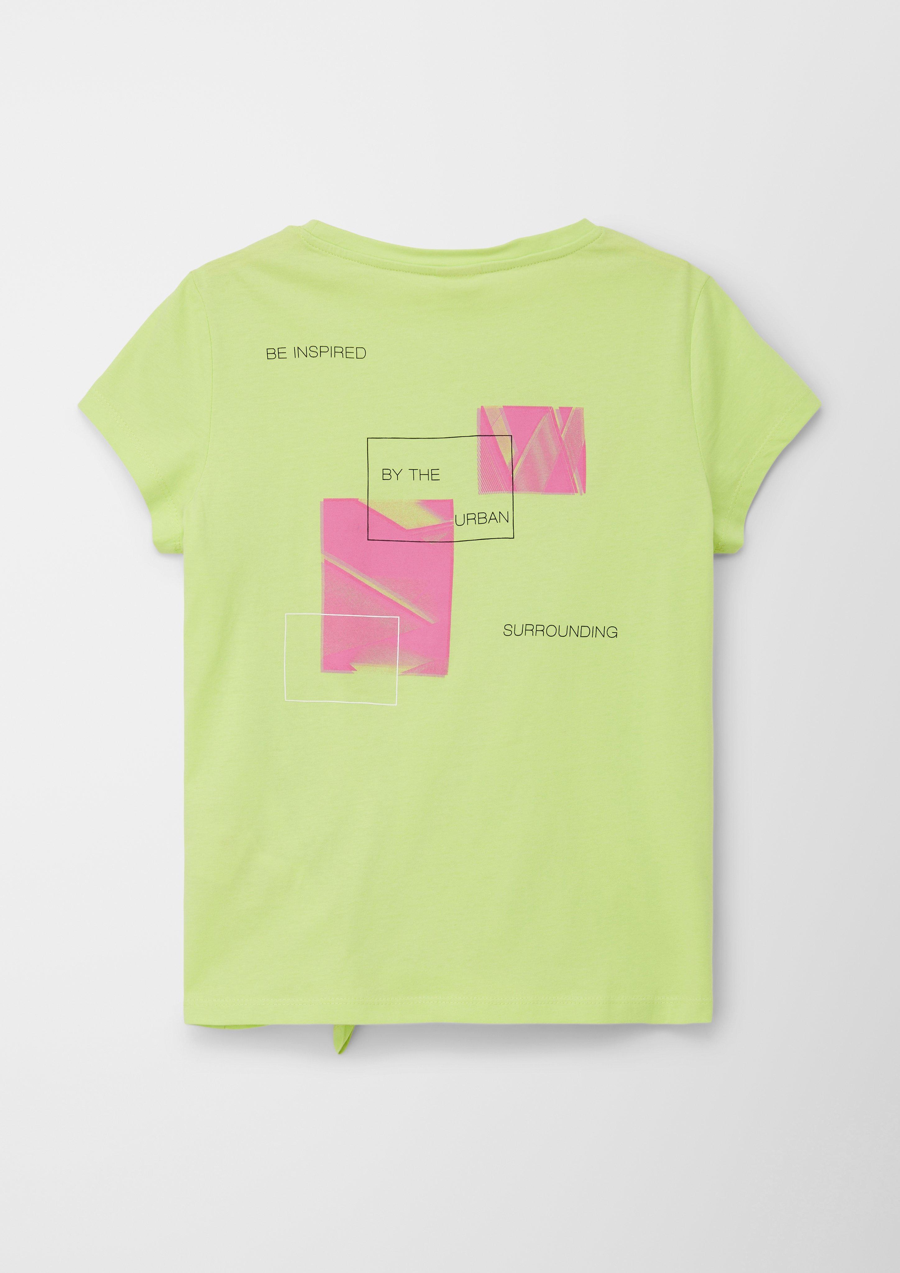 T-Shirt mit Rückenprint  2128010-7040