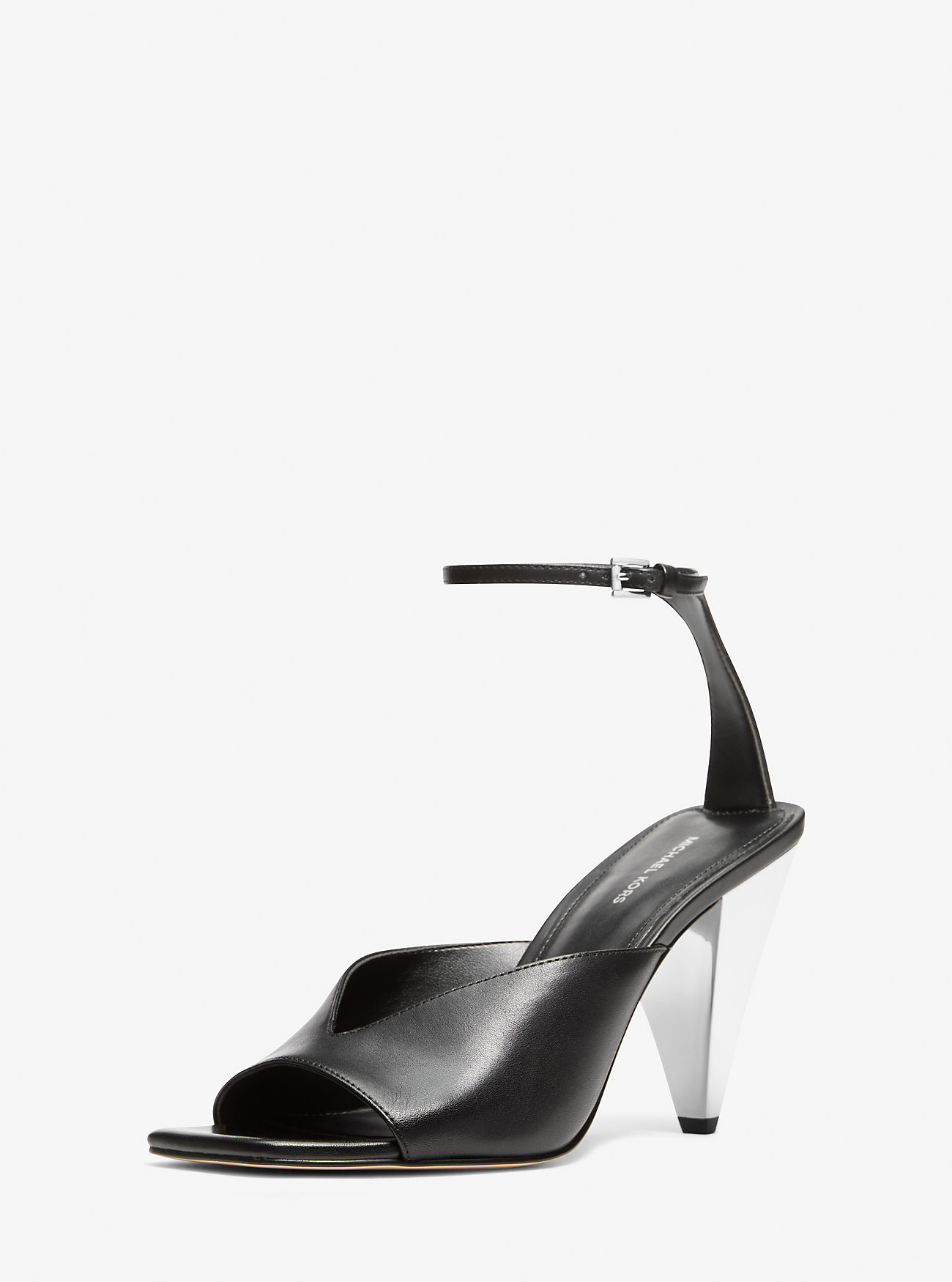 Electra skinnsandal - SVART