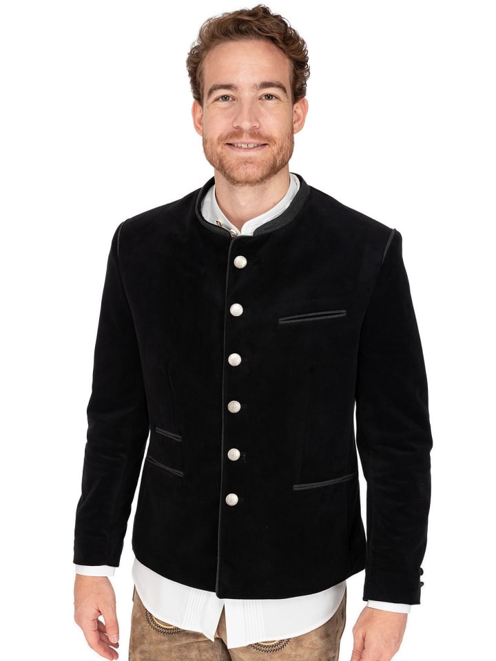 OS-Trachten Jacke 422000-4322 in schwarz günstig kaufen