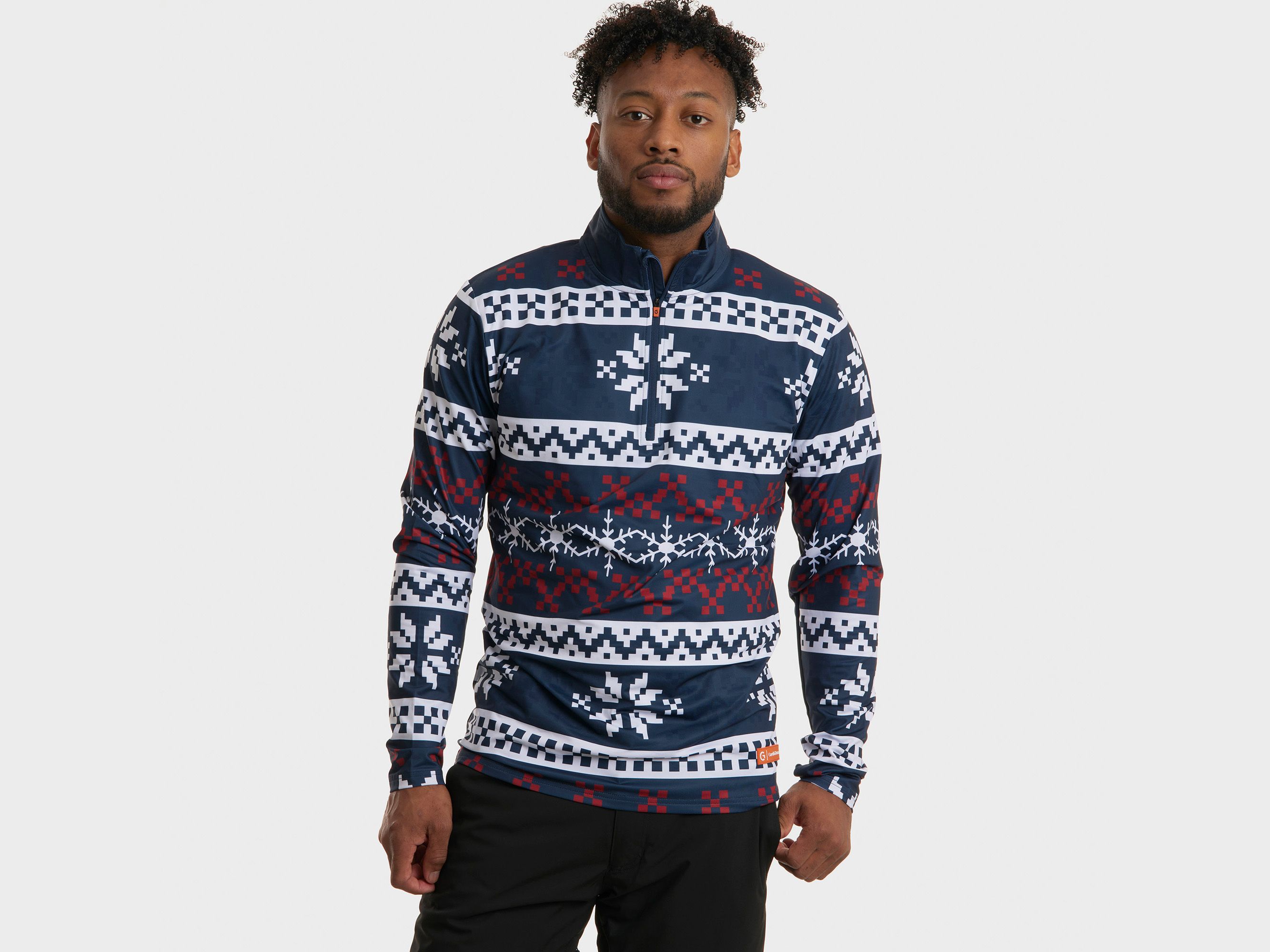 Gareth & Lucas Thirty-Five Blue Herren Skipully