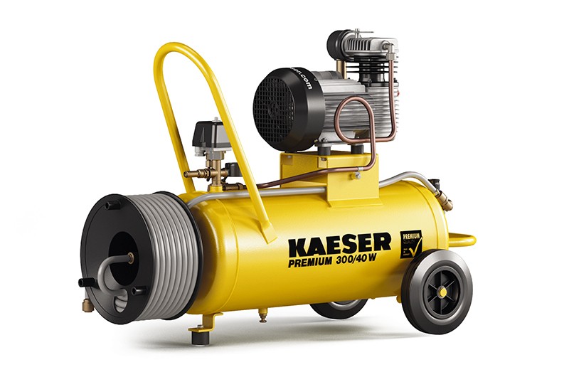 Kaeser 1.1809.10010 Premium 300/40W kompressor 230 Volt + snelle inkl. 20 m luftslange