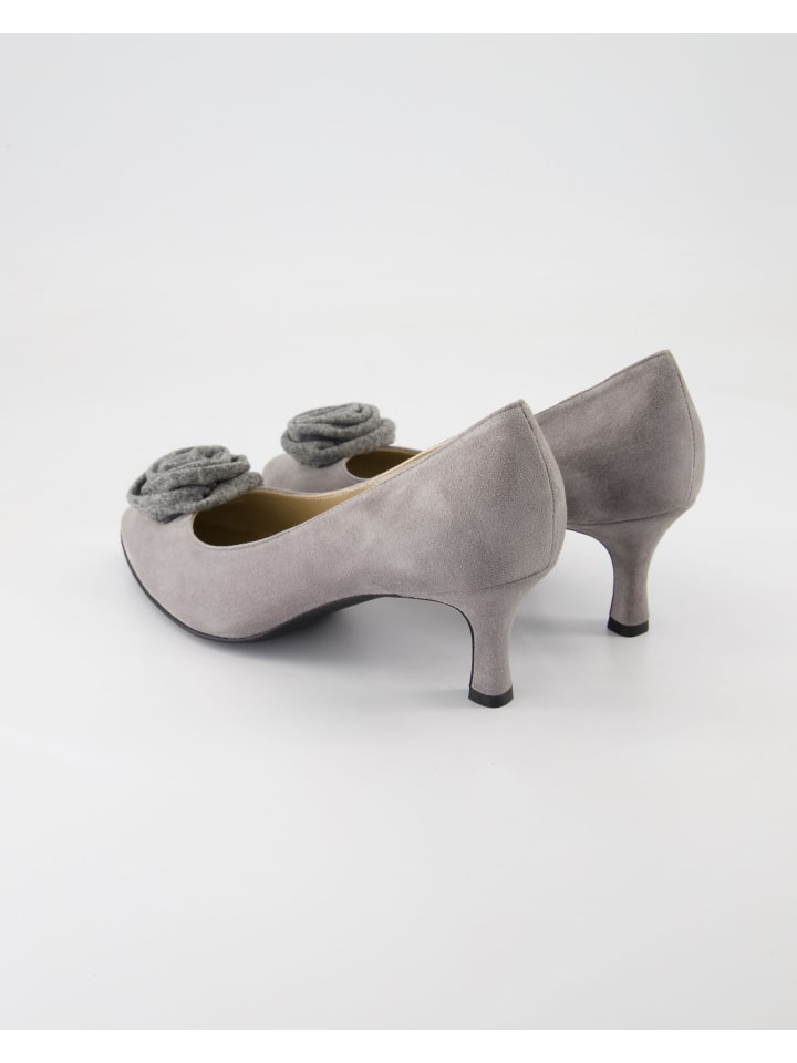 dirndl bua Trachtenschuhe in Grau günstig kaufen