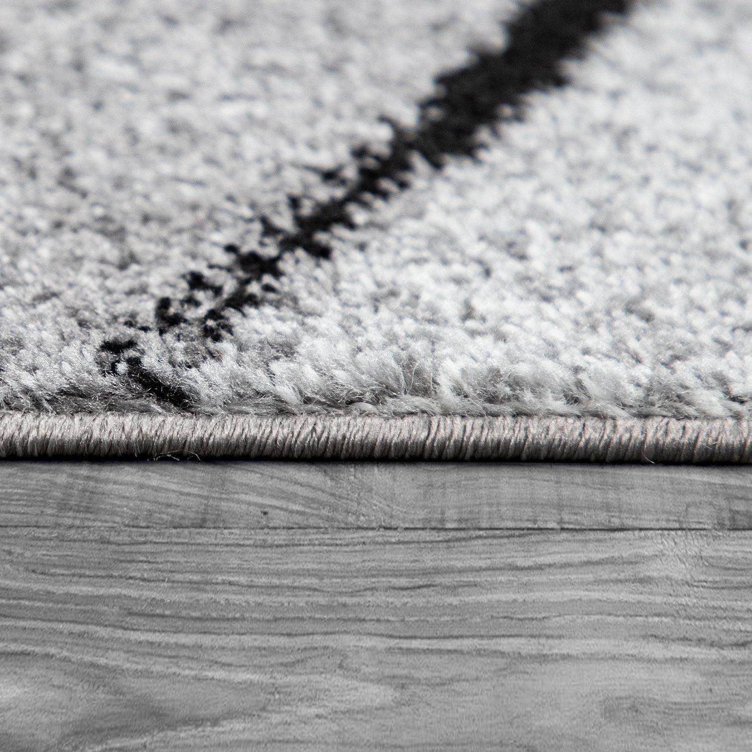 Teppich Wohnzimmer Teppich Kurzflor In Abstraktem Design, TT Home, rechteckig, Höhe: 15 mm