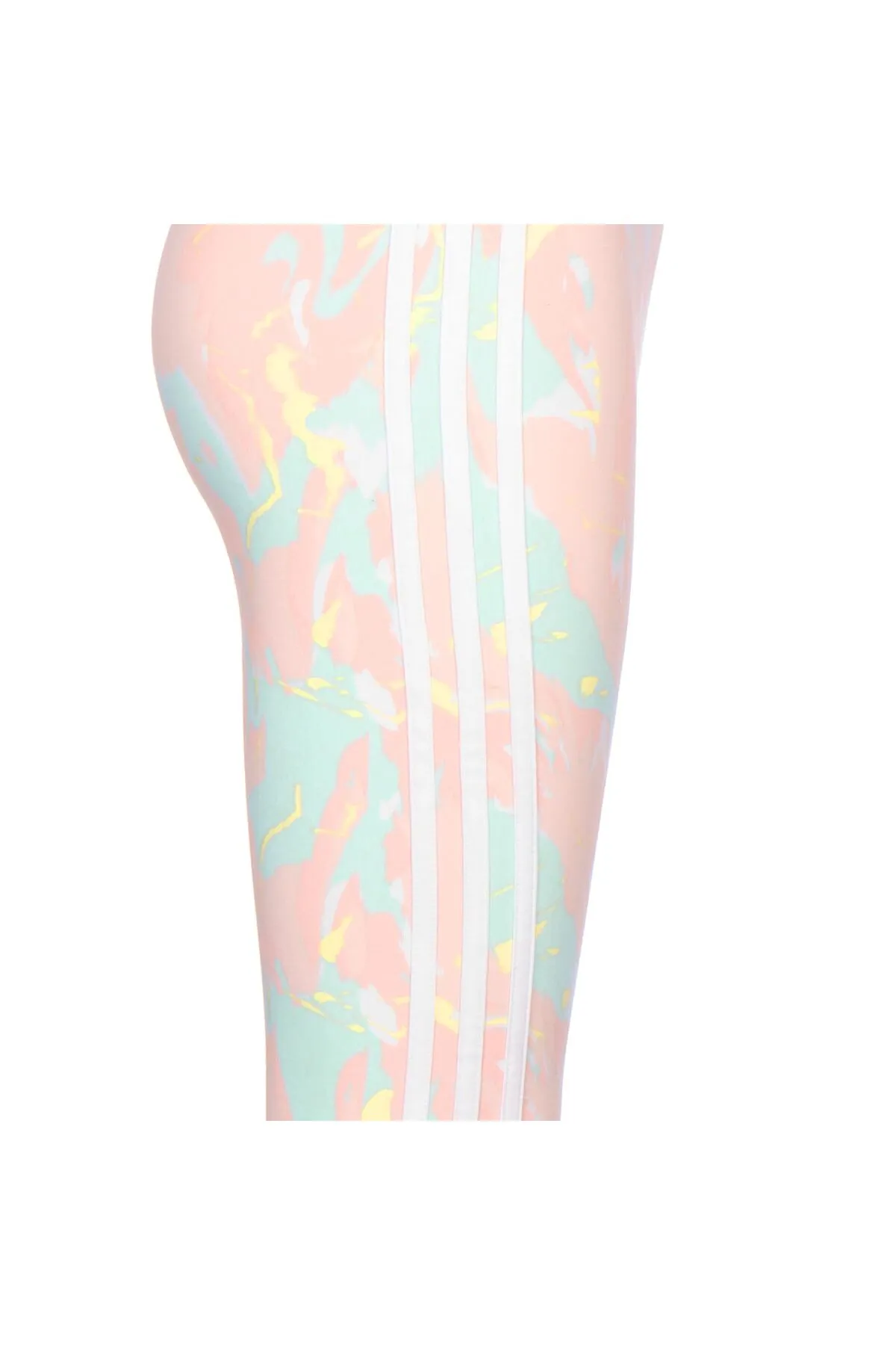 adidas  Leggings - Rosa - Mittlerer Bund